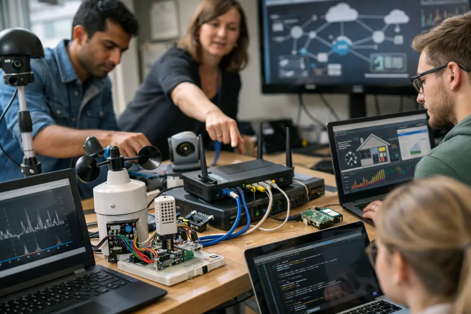 Comprendre la chaîne IoT : capteur, réseau, données et usage